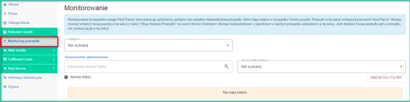 Co robić, jeśli występują problemy z przesyłką w drodze?