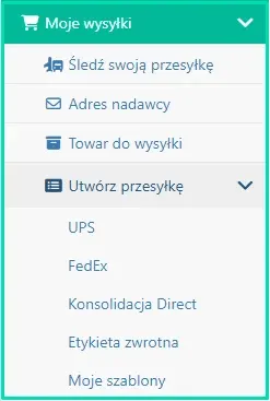 Dostawa paczek przez FedEx (FedEx)